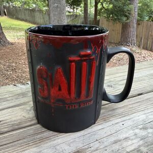 SAW The Ride Thorpe Park Surrey England GIANT SIZE MUG 32oz.